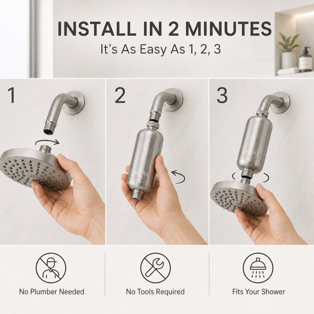 AQVIO Shower Filter
